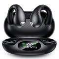 Black 120H Sports HiFi Wireless Headphones with LED Display