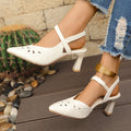 New CrossBorder Fashion Pointed High Heeled Sandals