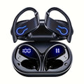 120Hour Playback Wireless Earbuds with LED Case 2024 Model