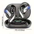 Premium Wireless Earbuds 50H Play Bone Conduction LED Case